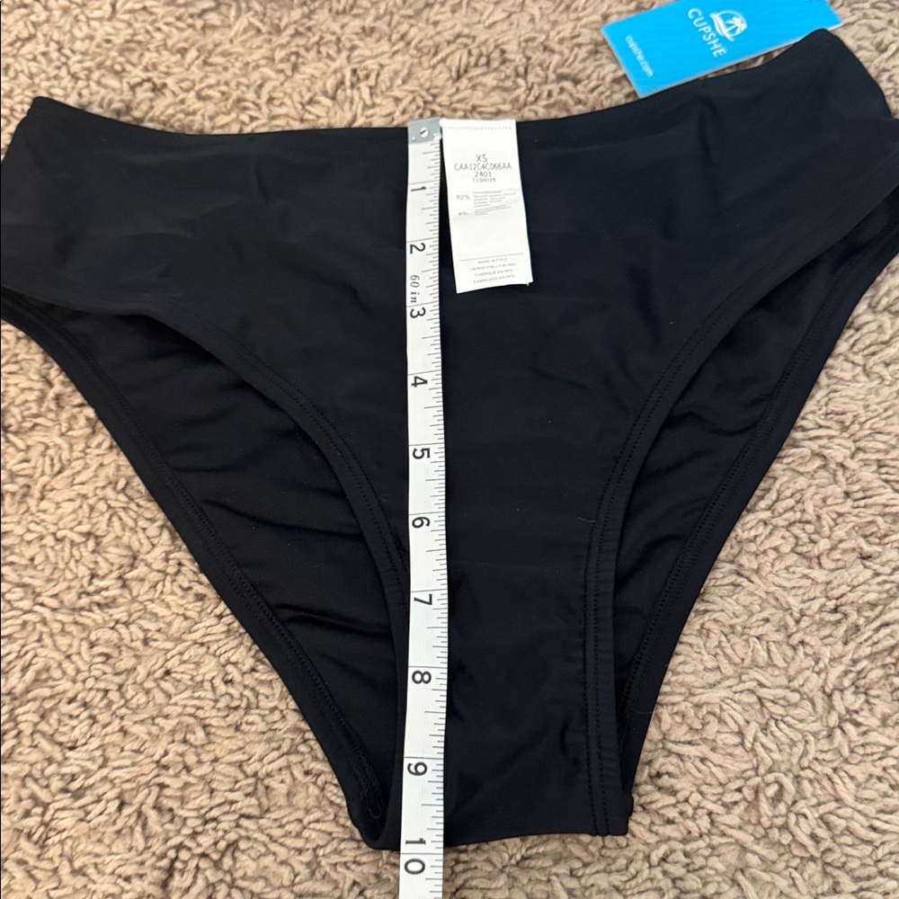 Cupshe Elegant Black Bikini Set size XS - Picture 5 of 9